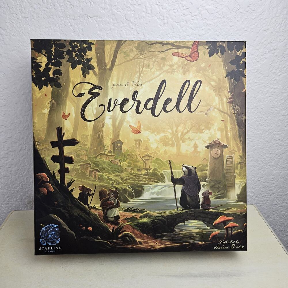 Tabletop Tycoon Everdell 3rd Ed. Tableau Building Strategy BoardGame New Openbox